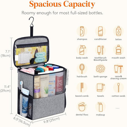 Lifewit Shower Bag Mesh Shower Caddy Portable College Dorm Room Essentials Tote - Image 2