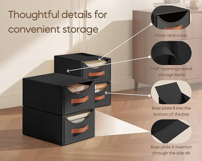 Homsorout Stackable Storage Drawers - Image 6