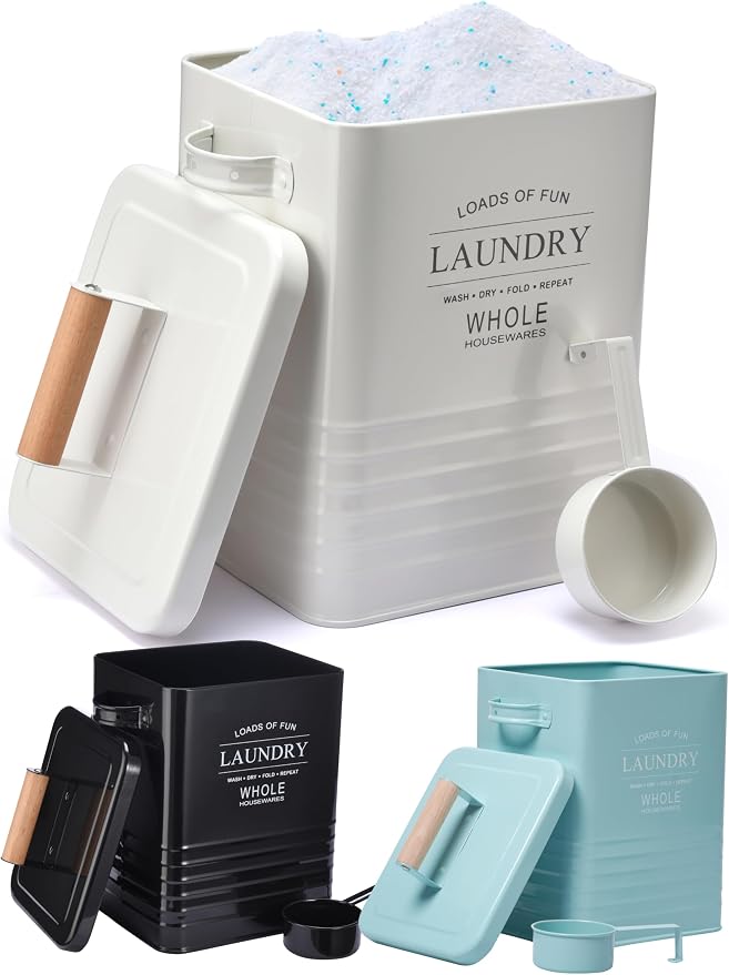 Whole Housewares Laundry Detergent Container by WHOLEHOUSEWARES