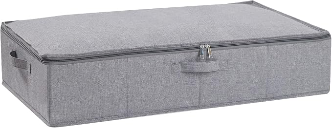 Under Bed Storage Container, 23.6 x 11.8 x 5.9 Inch Clothes Organizer, Storage by YheenLf