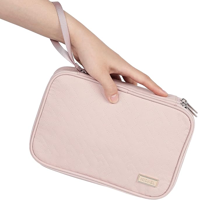 NISHEL Travel Cord Organizer Case, Double Layers Tech Electronic Bag, Essentials - Image 3