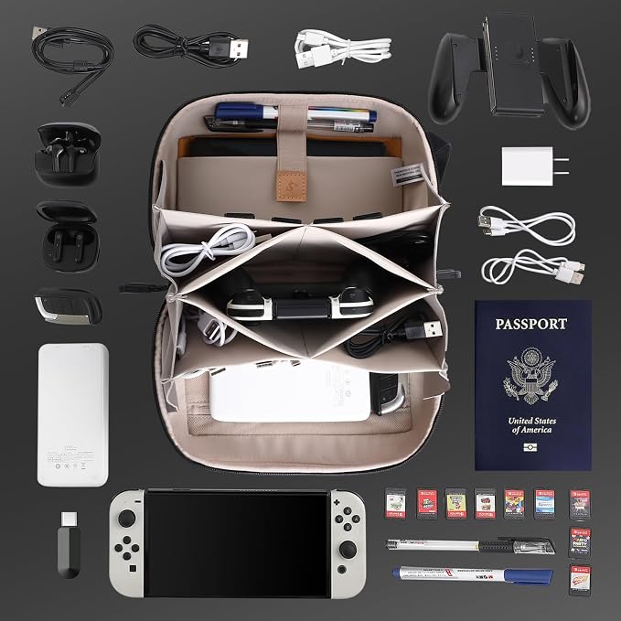 simtoper Electronic Organizer Travel Case Bag - Image 3