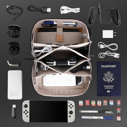 simtoper Electronic Organizer Travel Case Bag - Image 3