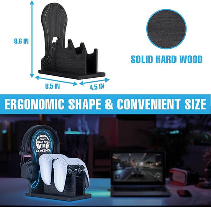 Gamer Gifts Light Up Controller Holder & Headphone Stand - Image 6