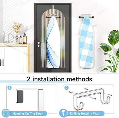 Ironing Board Holder Wall Mount, Over The Door Ironing Board Holder, Over The - Image 7