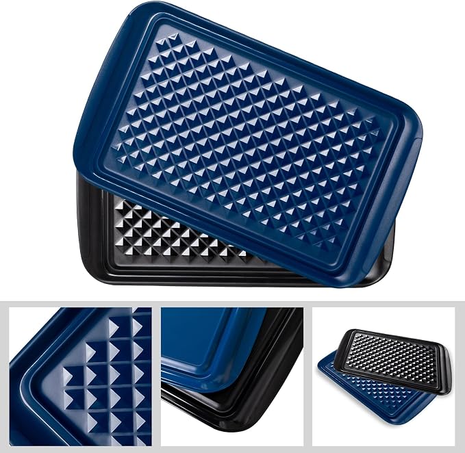 Melamine Grilling Prep and Serve Trays, Dishwasher Safe Food Tray - Image 6
