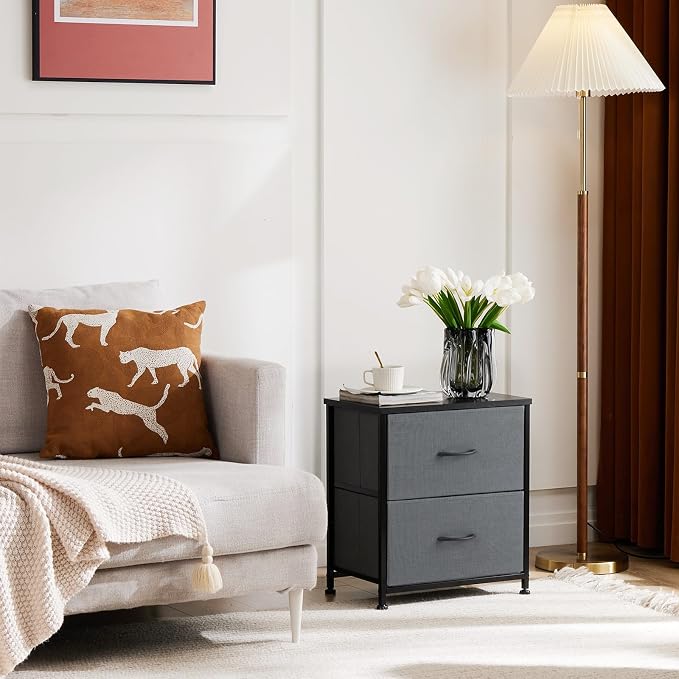 DUMOS Nightstand Small Dresser - Image 7