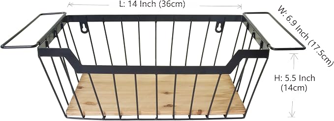 ShabbyDecor Metal Wire Basket - Image 6