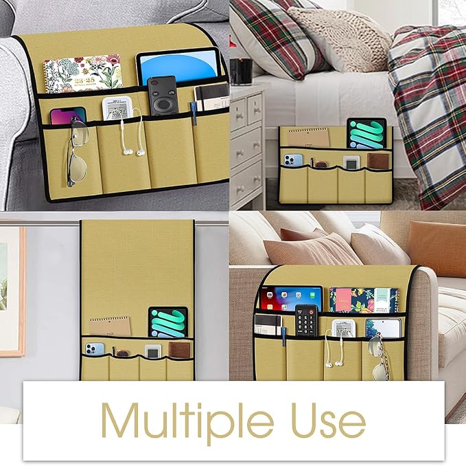 Joywell Remote Holder for Recliner Armchair Caddy Couch Armrest Non Slip Sofa - Image 6