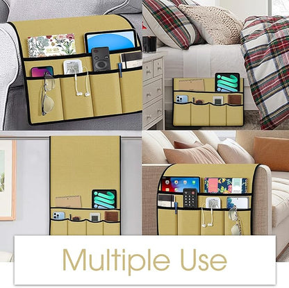 Joywell Remote Holder for Recliner Armchair Caddy Couch Armrest Non Slip Sofa - Image 6