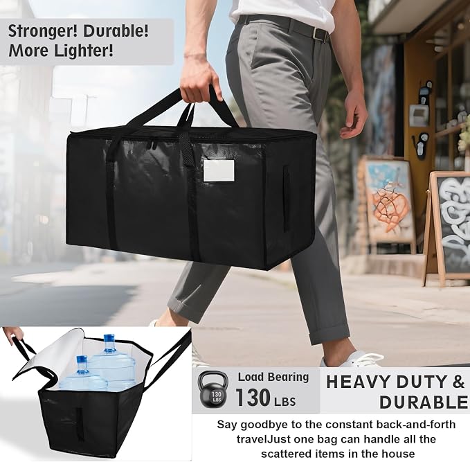 6 Pack-Extra Large Heavy Duty Moving Bags - Image 3