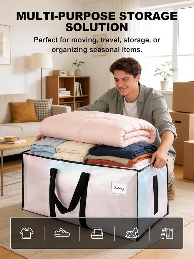 HOMESURE Supports 200lbs Heavy Duty Moving Bags - Image 4