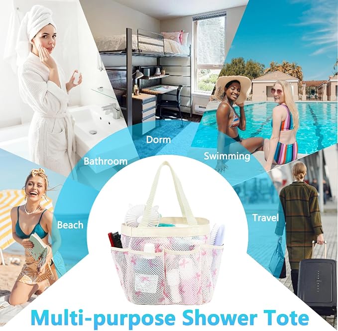 Fammart Mesh Shower Caddy Portable - Image 8