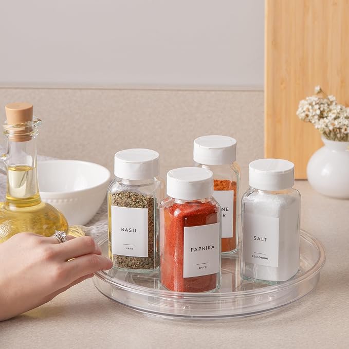 primebox 9.4" Lazy Susan Organizer. 360 Degree Rotating Turntable - Image 2