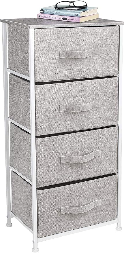 Sorbus Nightstand with 4 Drawers by Sorbus