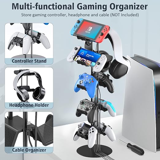 Kytok Gamer Gifts, Headset Stand 5 Tiers - Image 2
