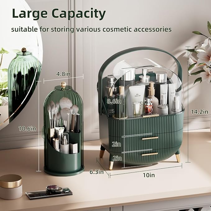 fanado Makeup Organizers Countertop, Makeup organization - Image 2