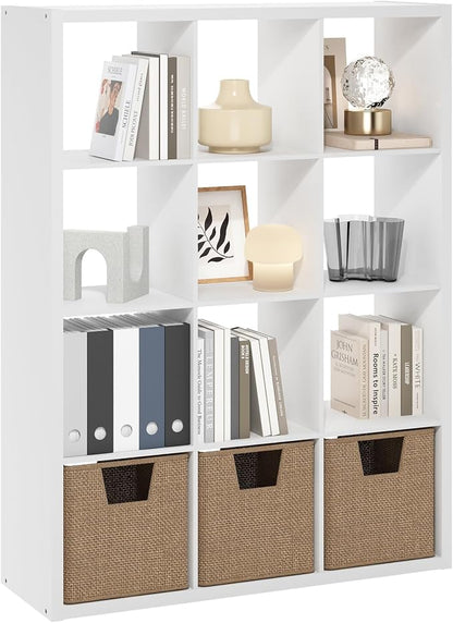 12-Cube Cubicle Bookshelf, Cube Bookcase - Image 5