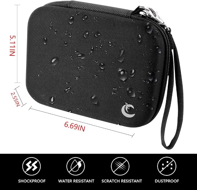 Comecase Hard Battery Organizer Storage Box Carrying Case Bag - Image 5