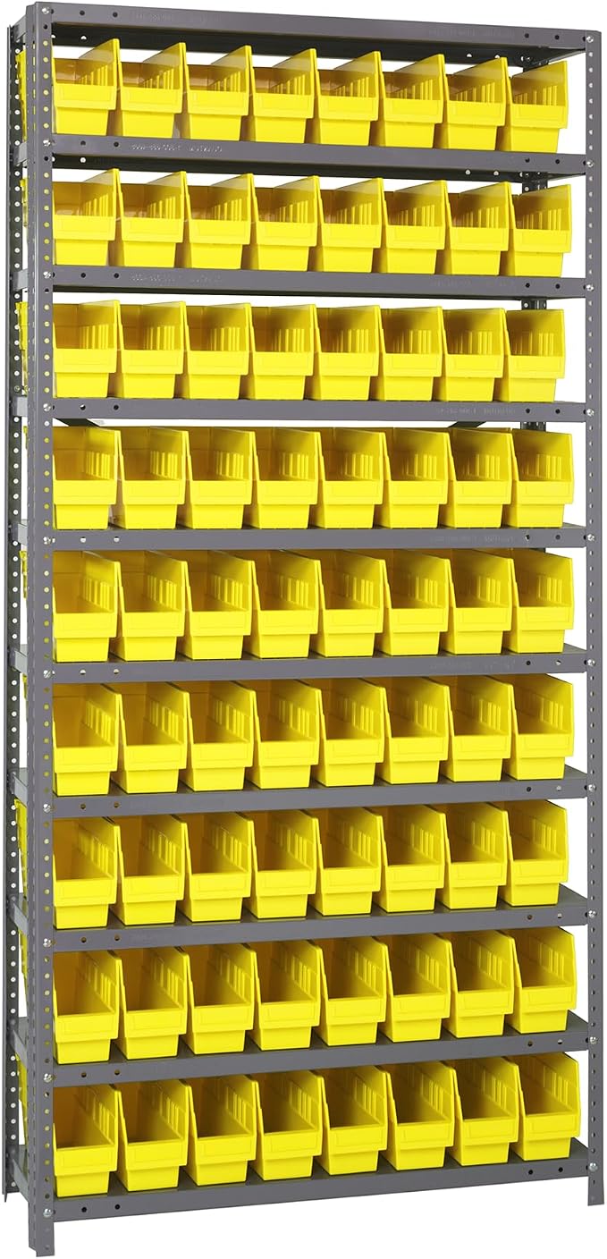 Quantum Storage Systems 1275-201YL Store More Steel Shelving Unit by QuantumStorageSystems