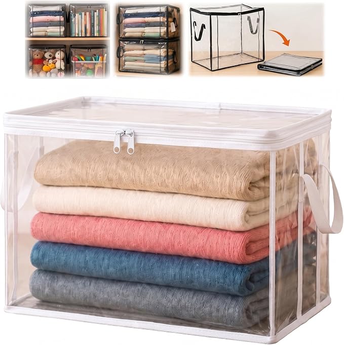 Extra Large Clear Pvc Storage Bags by Unknown