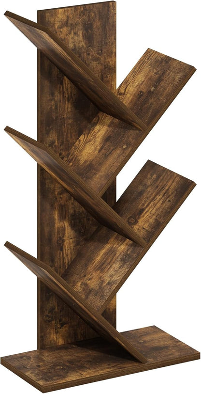 Furinno Tree Book Shelf, 5-Tier Bookshelf, Tree Bookcase - Image 4