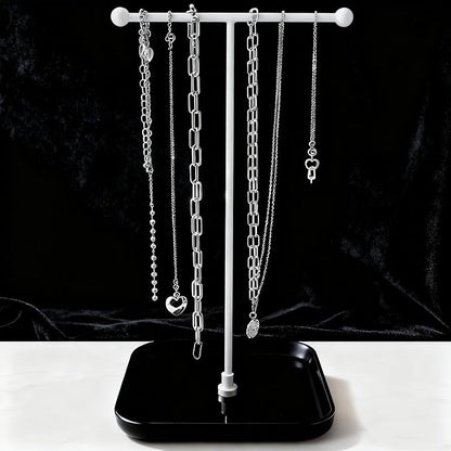 VROOMIUM Necklace Holder- Ceramic Base 1ft Height Jewelry Organizer Stand by VROOMIUM-BETTERDESIGN
