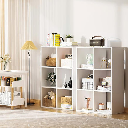 COMHOMA 6 Wood Cube Storage Organizer - Image 8