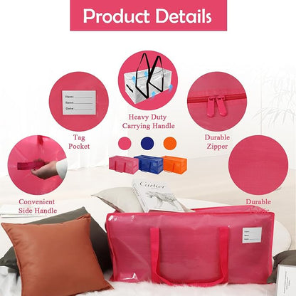 6 Pack Heavy Duty Extra Large Moving Bags - Image 3