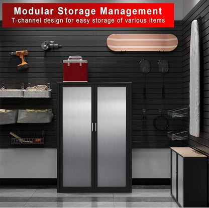 4'H x 4'W Slatwall Panel Garage Wall Organizer - Image 4