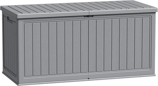 Flamaker Resin Deck Box 270 Gallon, XXL Waterproof Storage Box by Flamaker