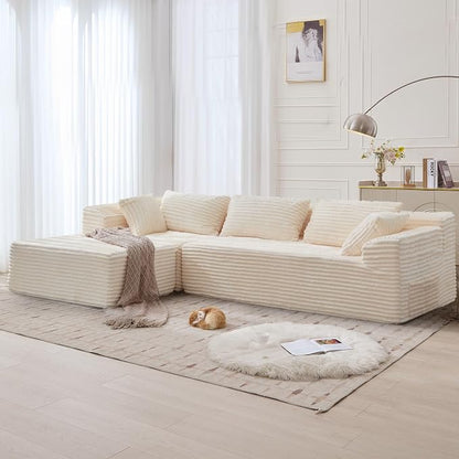 Korser 108" L-Shaped Modular Sectional Sofa - Image 2