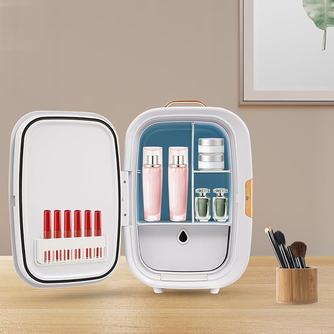 Mini Skincare Fridge, 12L Makeup Cosmetics Refrigerator Beauty Fridge - Image 8