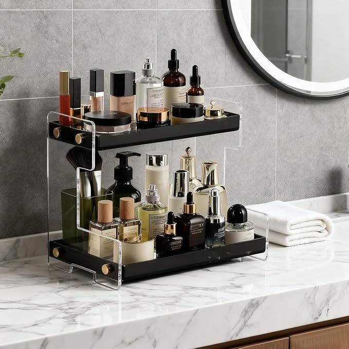 NEWRAIN 2-Tier Bathroom Organizer Countertop - Image 5