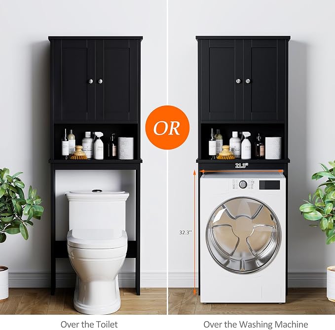 Over the Toilet Storage Cabinet - Image 3