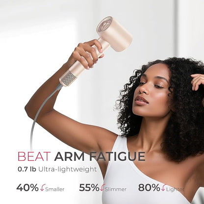 Blow Dryer with Comb, TYMO AIRHYPE Compact 200 Million lonic Hair Dryer with - Image 7
