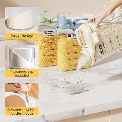 Rice Storage Container 5.5LBS-Airtight Food Storage Organizers BPA free Kitchen - Image 5