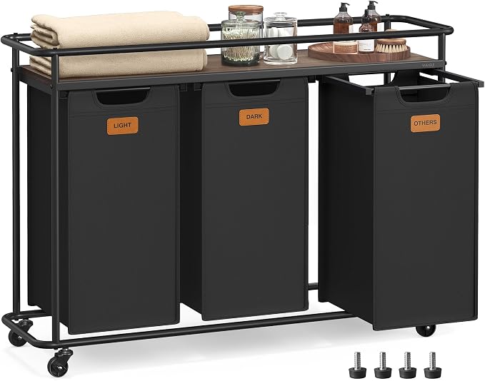 VASAGLE Laundry Sorter, Laundry Hamper by Unknown