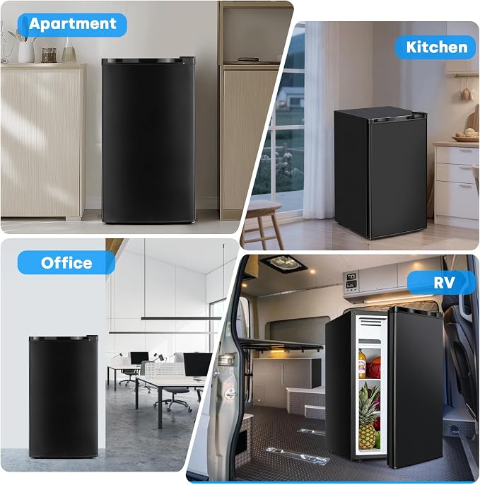 Compact Refrigerator 3.2 Cu.Ft Mini Fridge - Image 7