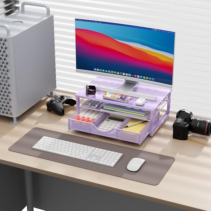 gianotter Computer Monitor Stand Riser, office organizer - Image 2