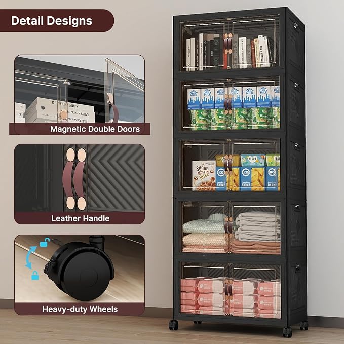 UAMFURI Stackable Storage Bins - Image 4