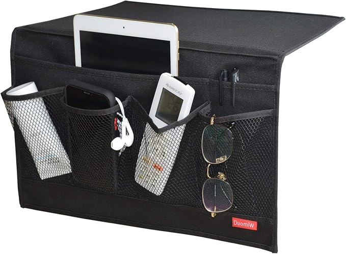 6 Pockets Bedside Storage Organizer, Bedside Caddy, Table Cabinet Storage by DuomiW