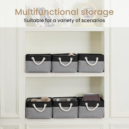 13.8x9.8x6.7 Inch Fabric Small Storage Bins - Image 6