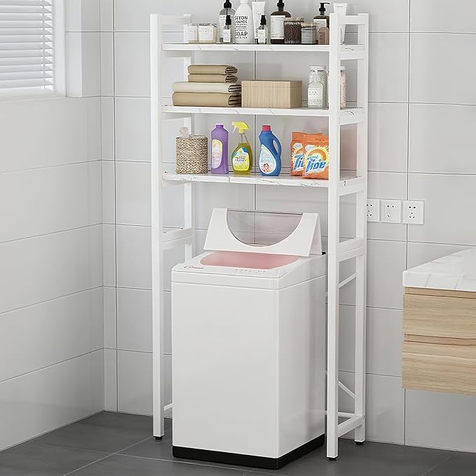 Gdrasuya10 3-Tiers Over The Washer and Dryer Storage Shelf by Gdrasuya10