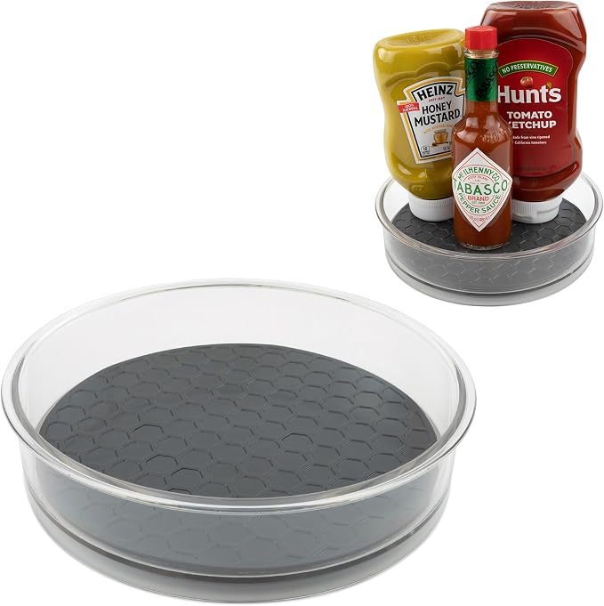 Spectrum Lazy Susan Organizer, Hexa Round Small by Spectrum