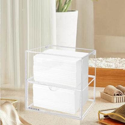 Dryer Sheet Holder Box Acrylic Laundry Sheets Container Storage Dispenser - Image 7