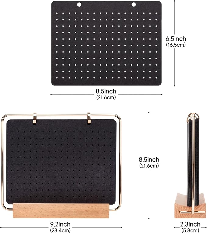 Pacmaxi Pin Display Organizers, Brooch Pin Holder, Enamel Pin Display Pages - Image 3