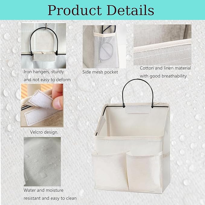 Wall Hanging Storage Bag, Wall Hanging Organizer Bags - Image 3