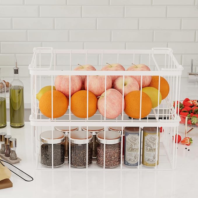 Freezer Storage Organize Baskets - Image 2