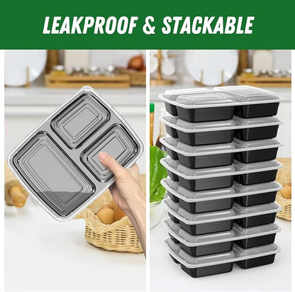 50 Pack 32 oz Meal Prep Containers Reusable - Image 4